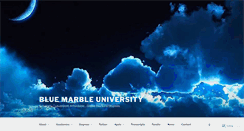 Desktop Screenshot of bluemarbleuniversity.com